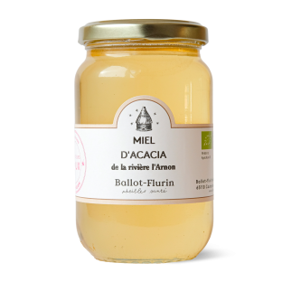 Miel d'Acacia de la rivière l'Arnon - 480g