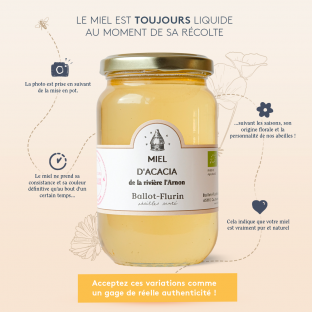 Acacia Honey from la rivière l'Arnon