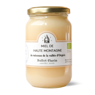 Miel de Haute-Montagne du ruisseau de la vallée d'orgeix - 480g