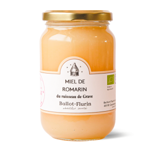 Miel de Romarin du ruisseau de la Grave - 480g