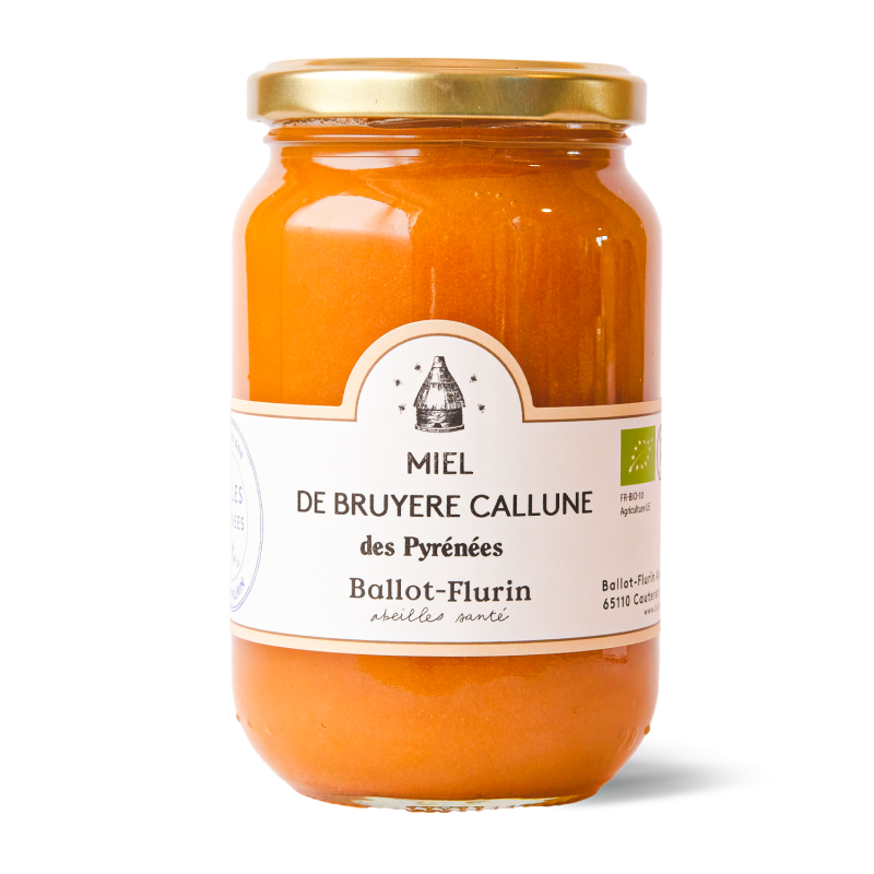Miel de Bruyère Callune des Pyrénées - 480g