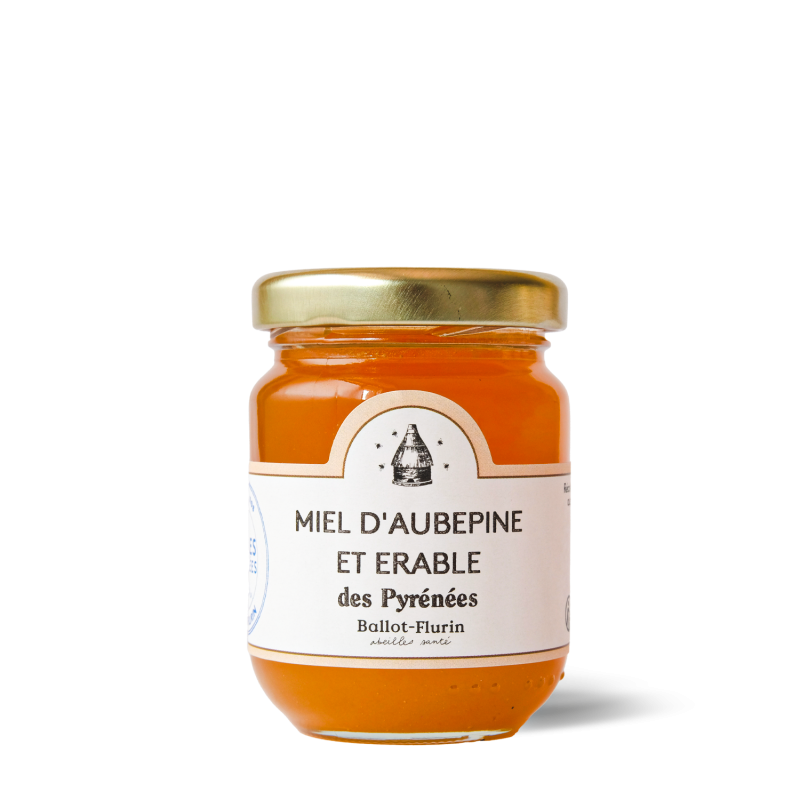 Miel d'Aubépine et Érable des Pyrénées - 125g