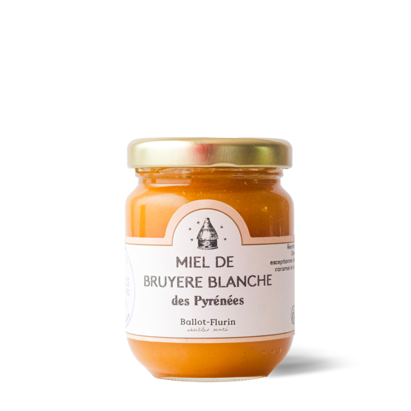 Miel de Bruyère Blanche des Pyrénées - 125g