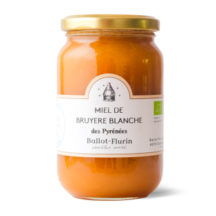 Miel de Bruyère Blanche des Pyrénées - 480g