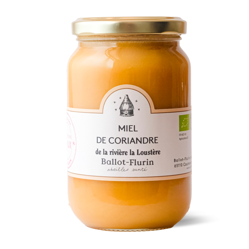 Coriander Honey from la rivière la Loustère - 480g