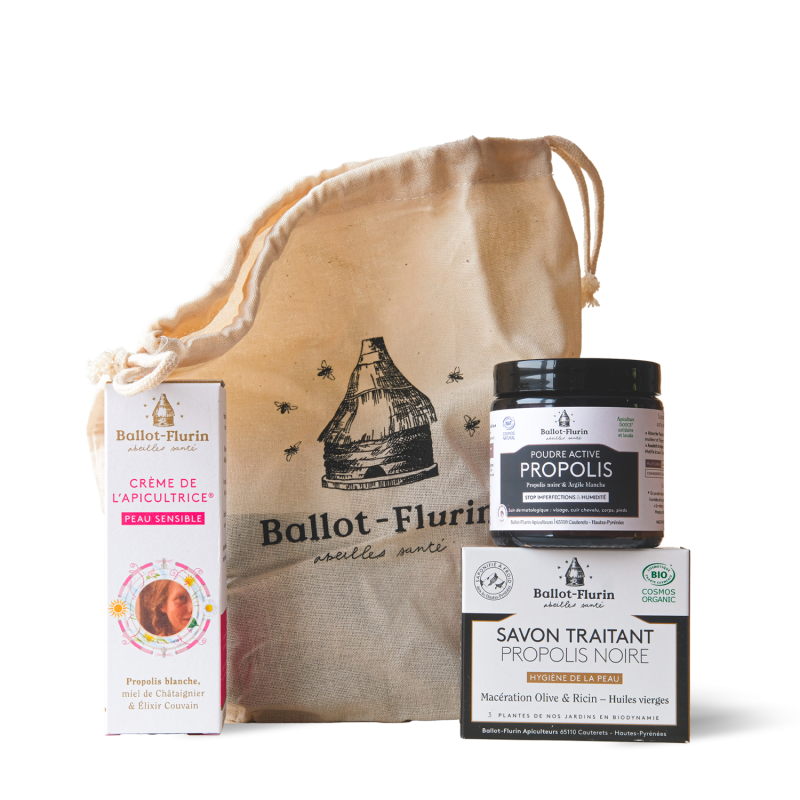 Pochon cadeau "Peau lumineuse"