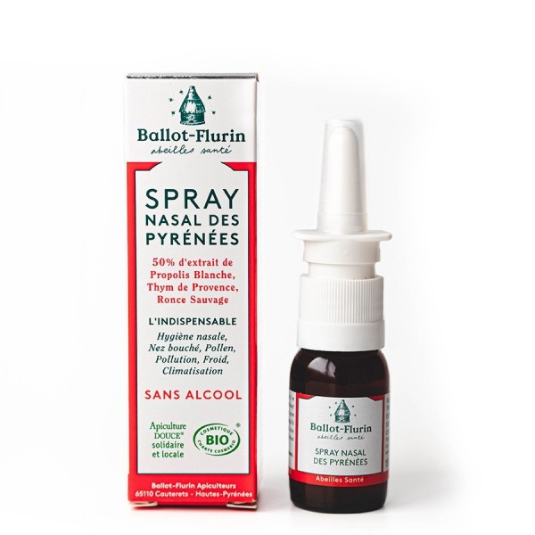 Ballot-Flurin Spray nasal des Pyrénées BIO - 15ml - Pharmacie en ligne | Pharmacie du Polygone