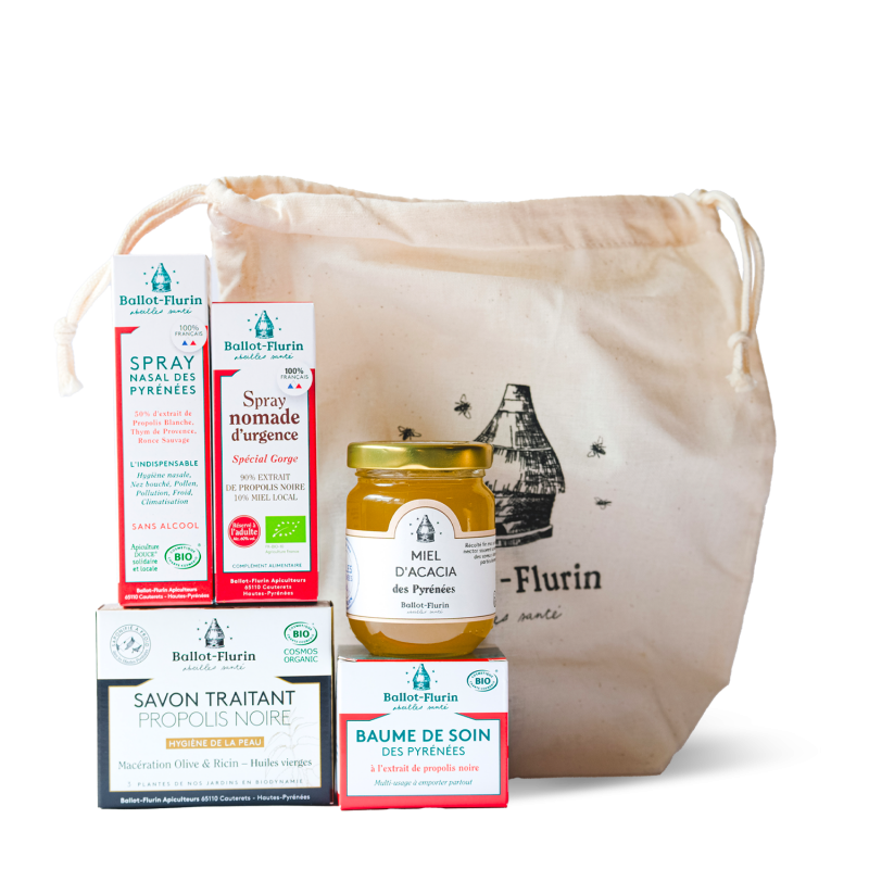 Pochon cadeau "L'essentiel de l'Apithérapie"