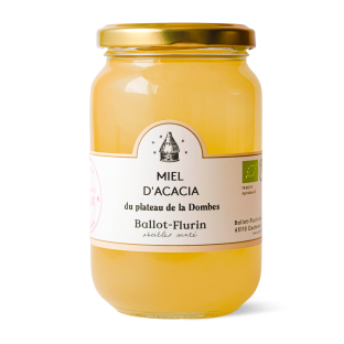 Miel d'Acacia du plateau de la Dombes - 480g