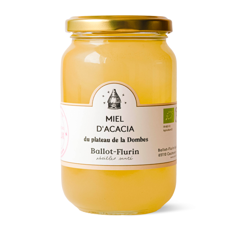 Miel d'Acacia du plateau de la Dombes - 480g