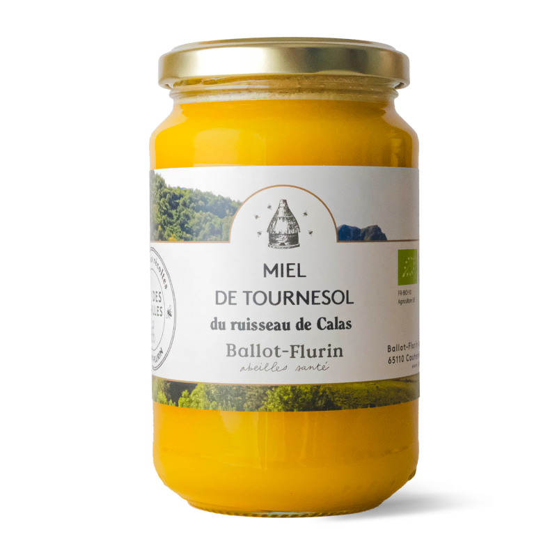 Sunflower Honey from Ruisseau de Calas - 480g