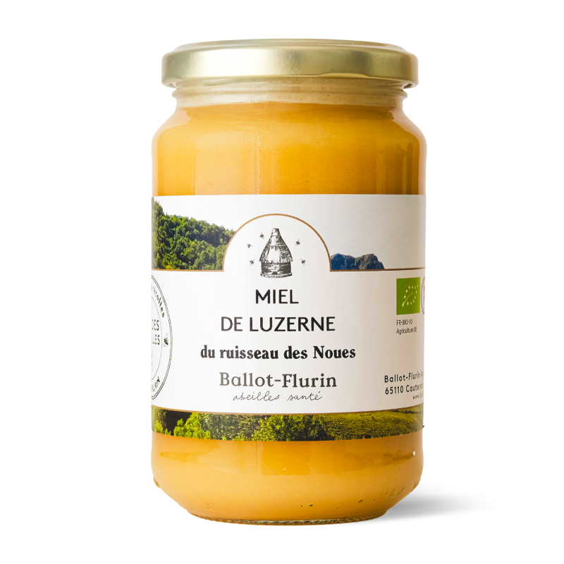 Miel de Luzerne du ruisseau des Noues - 480g