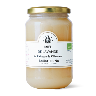 Lavender Honey from le Ruisseau de Villeneuve - 480g