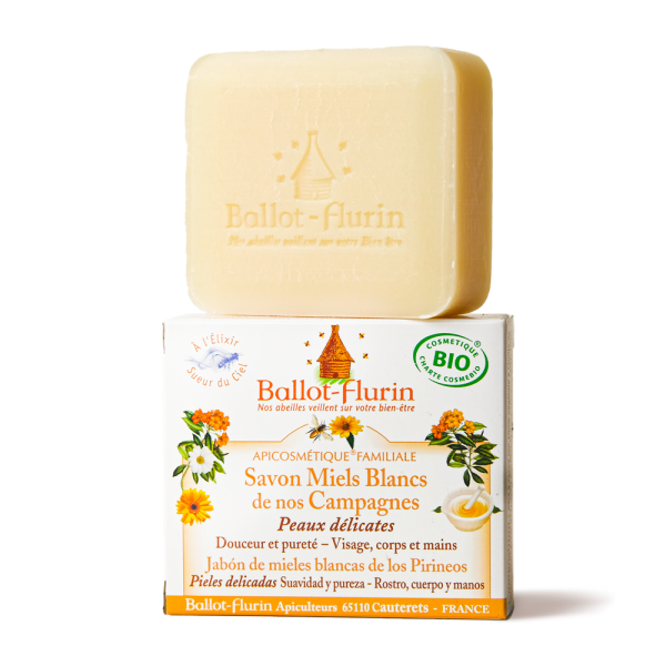 Savon Miels Blancs de nos Campagnes Ballot-Flurin - 1 Savon Miels Blancs de nos Campagnes Ballot-Flurin - 1