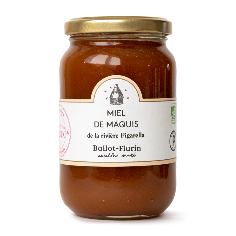 Miel de Maquis de la rivière Figarella - 480g