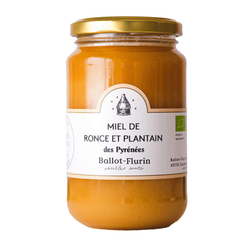 Bramble and Plantain Honey from the Pyrenees - 480g