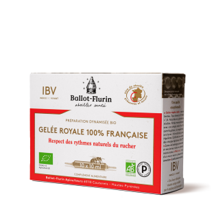 Gelée Royale Française Bio 3x25gr - Pack pleine forme - Le rucher