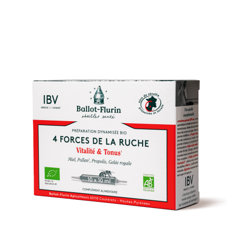Préparation dynamisée bio 4 Forces de la Ruche Ballot-Flurin - 3