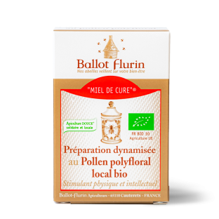 Miel de Cure® au Pollen polyfloral local bio Ballot-Flurin - 2