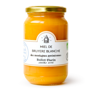 Miel de Bruyère Blanche des montagnes Pyrénéennes Ballot-Flurin - 2