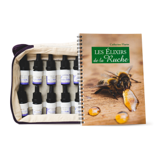 Trousse complète "Les 12 Elixirs de la Ruche et le Livre de formation offert" Ballot-Flurin - 1