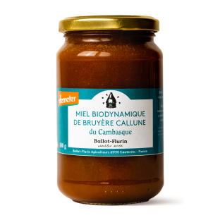 Miel biodynamique de Bruyère Callune du Cambasque  - 1