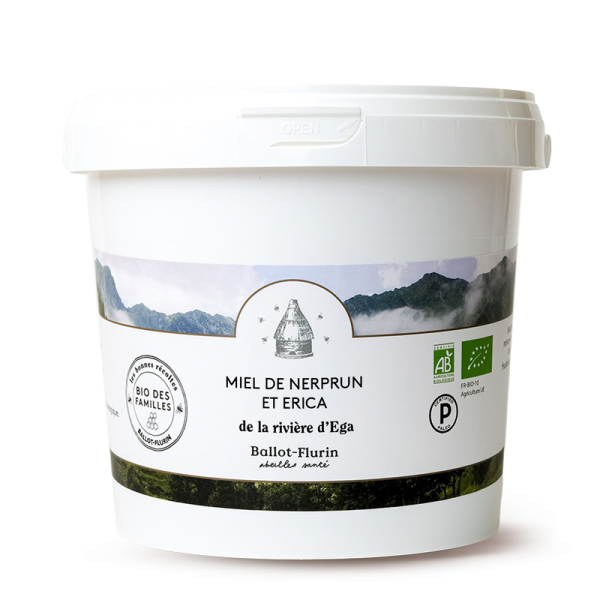 Miel de Nerprun, Saule et Érica de la rivière Ega - 1 Miel de Nerprun, Saule et Érica de la rivière Ega - 1