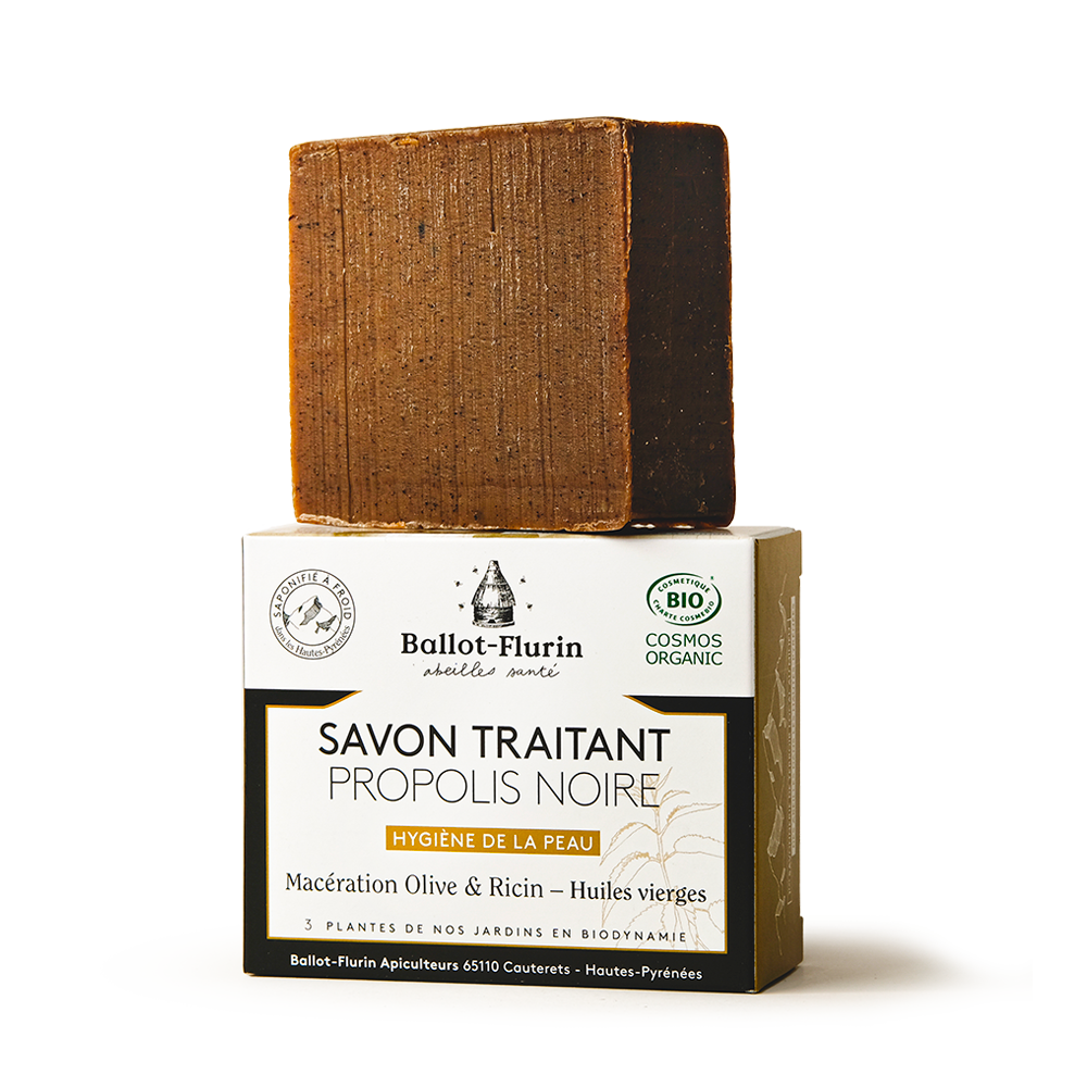 Savon Traitant à la Propolis noire Ballot-Flurin - 1