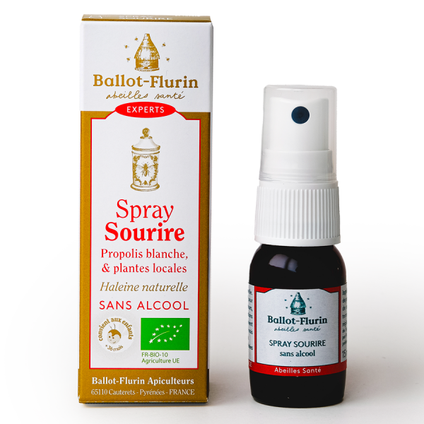 Spray Sourire - Haleine naturelle - sans alcool