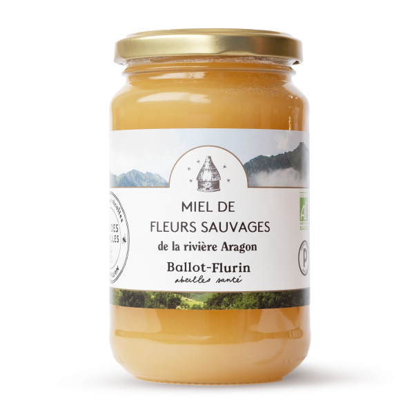 Miel de fleurs sauvages de la rivière Aragon - 1 Miel de fleurs sauvages de la rivière Aragon - 1