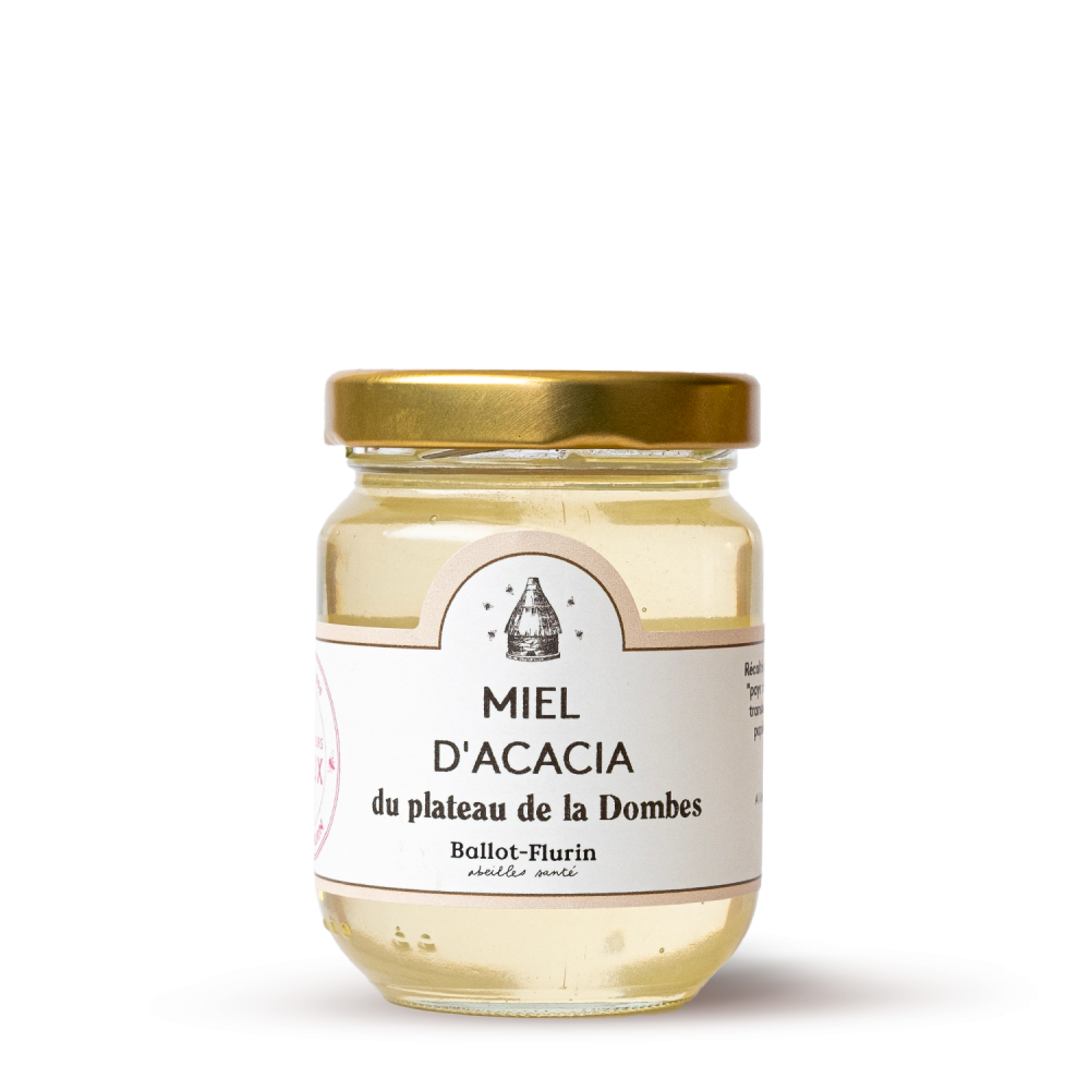 Miel d'Acacia du plateau de la Dombes Ballot-Flurin - 1