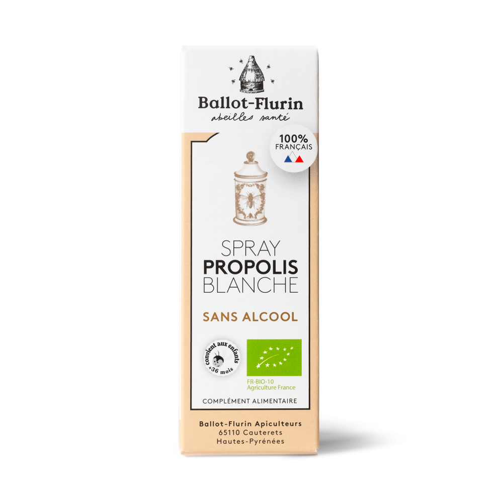 Spray Propolis Blanche sans alcool Ballot-Flurin - 2