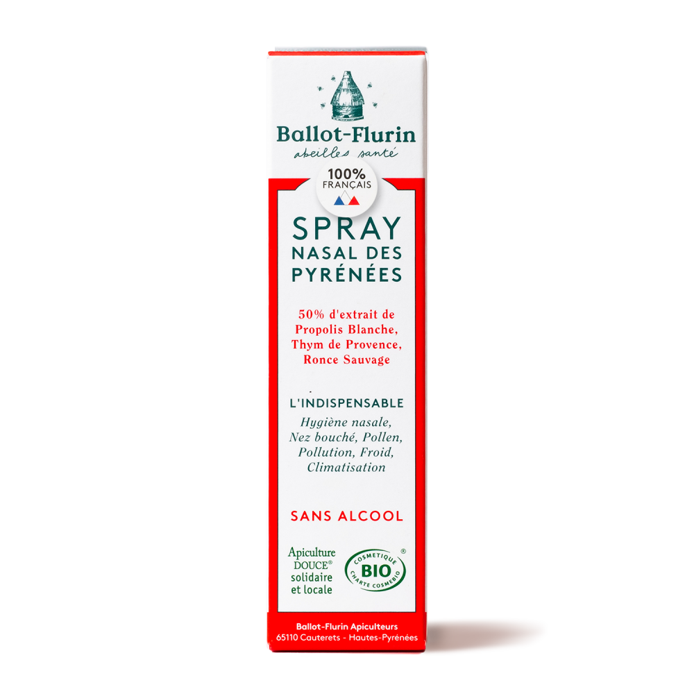 Spray Nasal Propolis purifiant au Sel de camargue