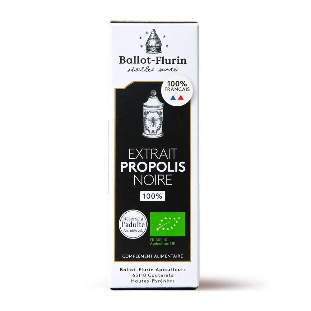 Spray propolis blanche sans alcool 15 ml Ballot Flurin propolis