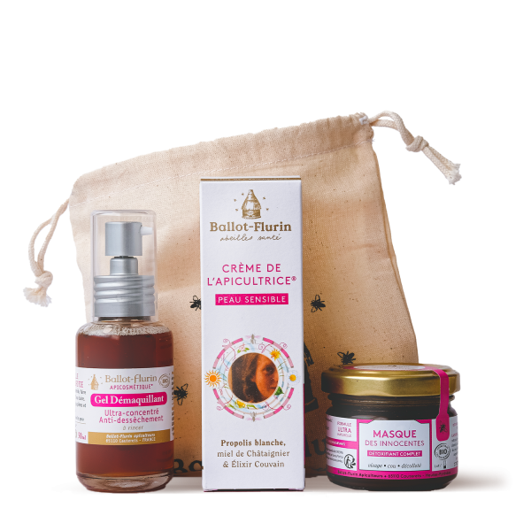 Pochon cadeau "L'Essentiel de l'Apicultrice" - 2 Pochon cadeau "L'Essentiel de l'Apicultrice" - 2