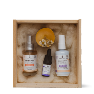 Coffret en bois "La butineuse"  - 2