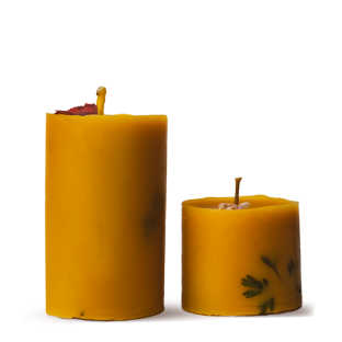 Bougie Fleurie à l'Élixir de la Ruche®