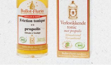 Nouveau: Friction Tonique à la Propolis