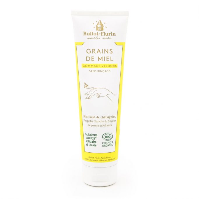 Grains de miel gommage velours
