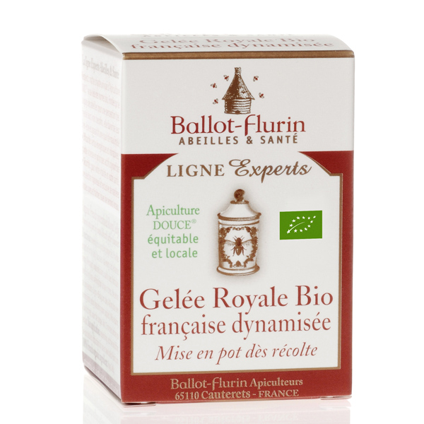 Gelée royale bio française dynamisée - Ballot-Flurin