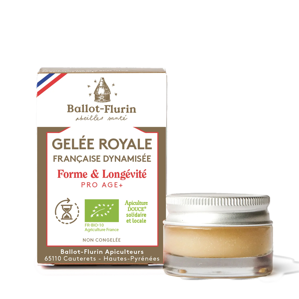 Gelée Royale bio française Forme & Longévité