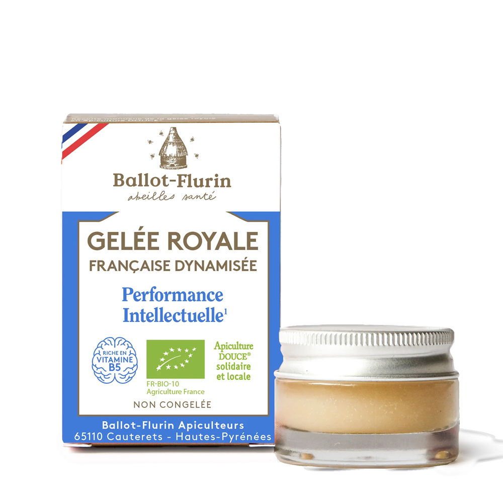 Gelée Royale bio française Performance Intellectuelle