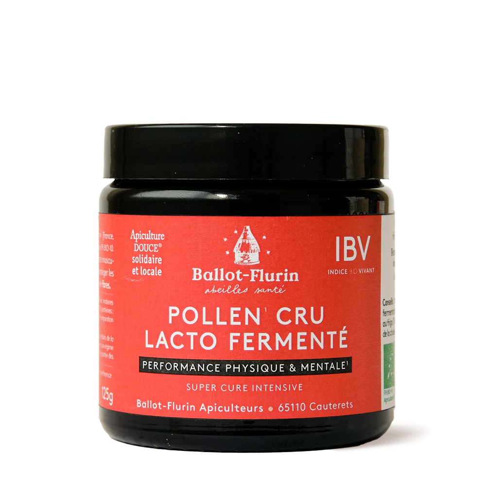 Pollen cru lacto fermenté