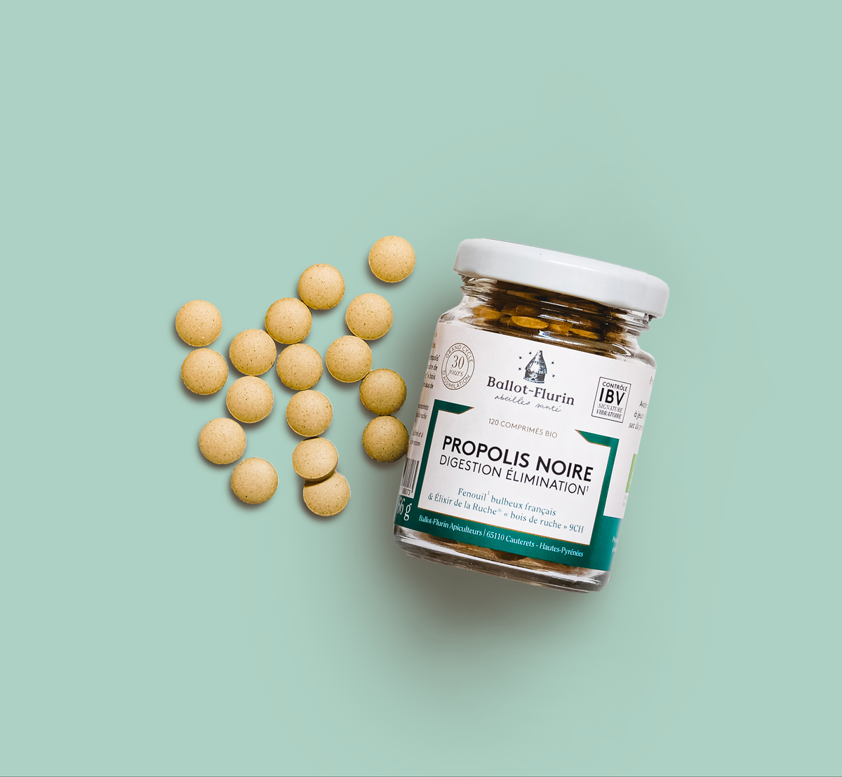 Complément Alimentaire Propolis-Echinacéa Aagaard - 550 Mg D'actifs - 30 Comprimés - Valide 12/2025