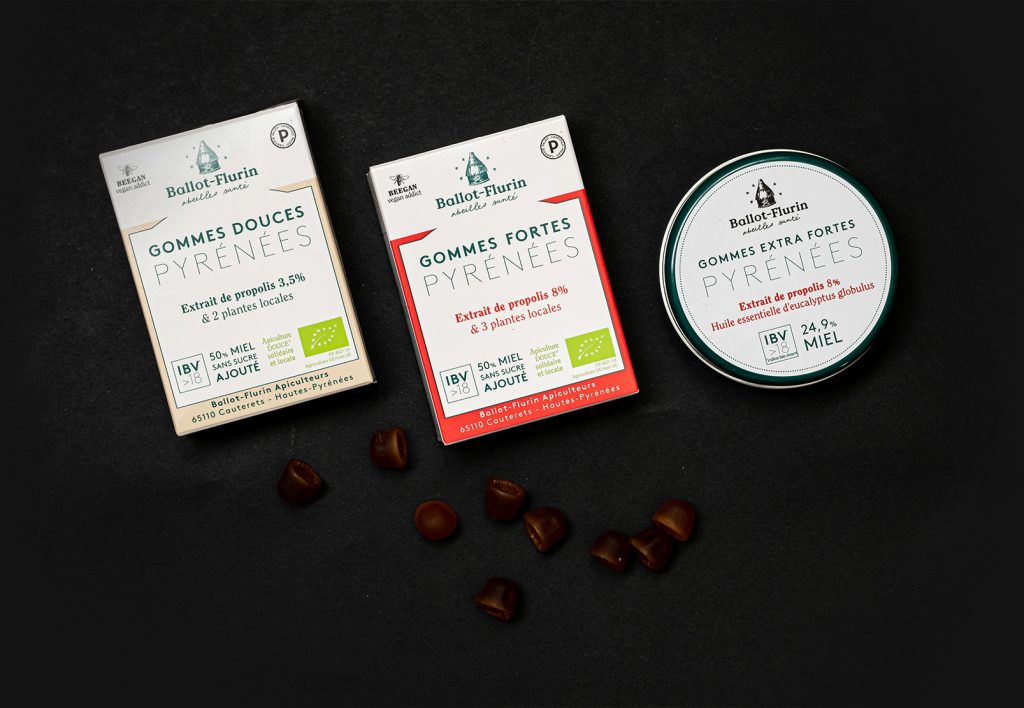 Nos gommes à la propolis font peau neuve en 2020
