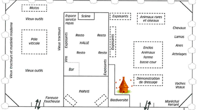 plan foire