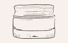 pot gelee royale illustration