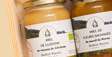 coffret de miel